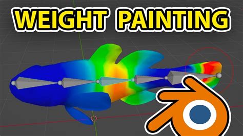 how to weight paint blender vrchat