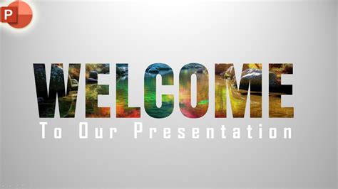 how to welcome in presentation