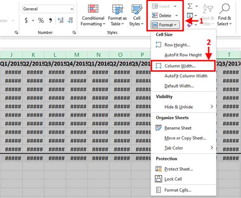 Widen columns in Excel YouTube