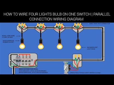 How To Wire 5 Lights In Parallel