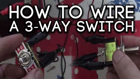 How To Wire A 3 Way Toggle Switch In A Car