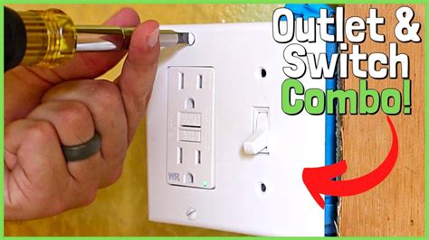 how to wire a light switch and outlet in same box