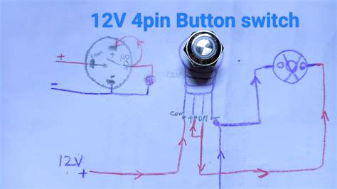 how to wire a push button switch