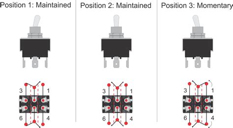 how to wire a three position toggle switch