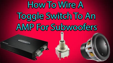 How To Wire Toggle Switch To Amp