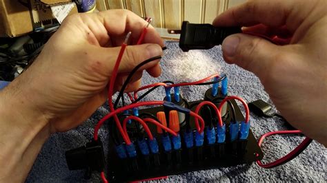 how to wire up a 12 volt switch panel