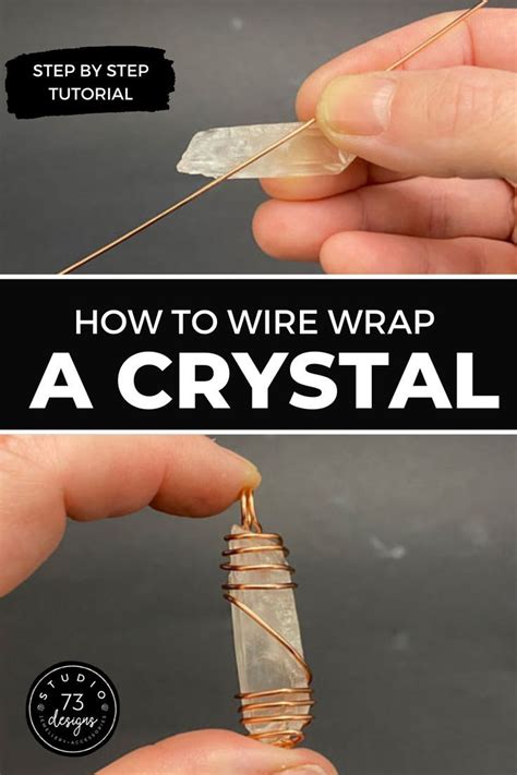 How To Wire Wrap Crystals Ring