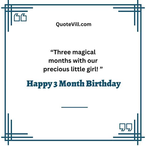 how to wish a 3 month old baby girl