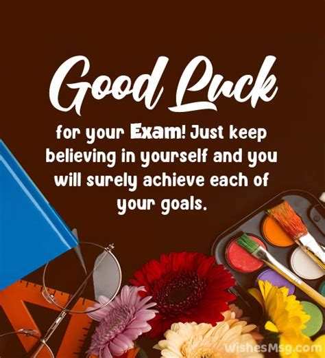 how to wish best of luck for exam to friend
