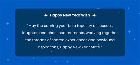 how to wish happy new year in work email