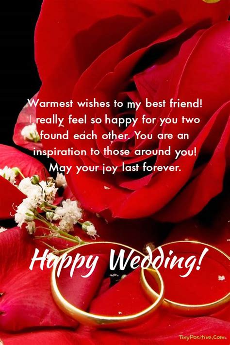 how to wish marriage day to best friend
