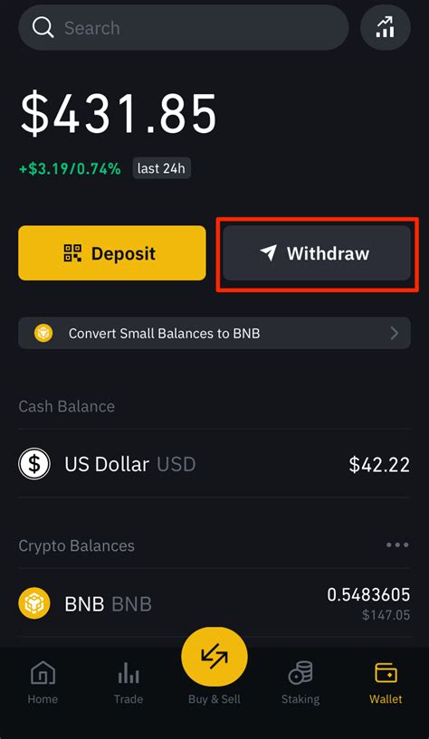 how to withdraw from binance us