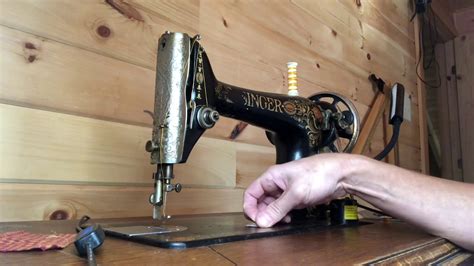 How To Work A Treadle Sewing Machine