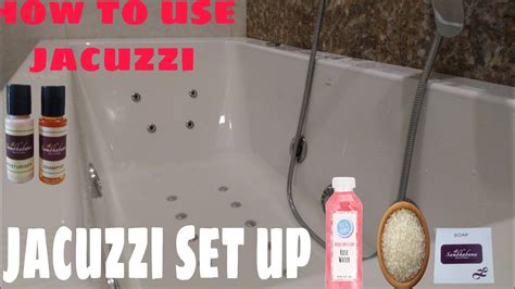 How To Work Jacuzzi Bath
