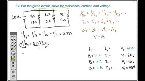 how to work out power in a parallel circuit