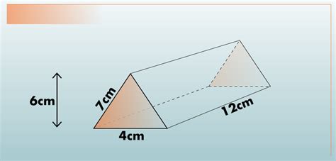 how to work out surface area of a triangular prism