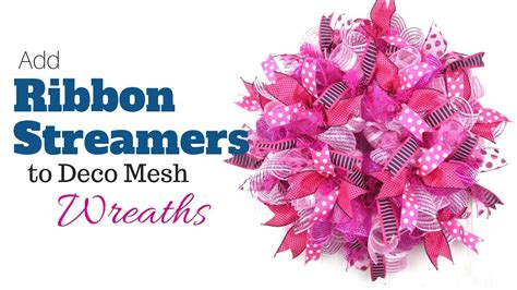 How To Work With Deco Mesh Ribbon