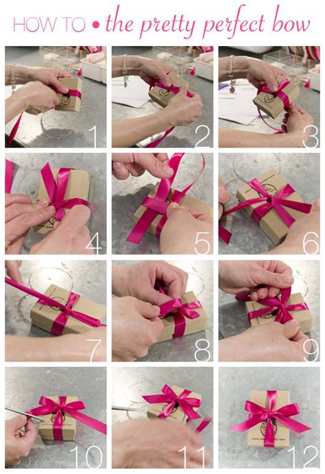 How To Wrap A Bow Around Box