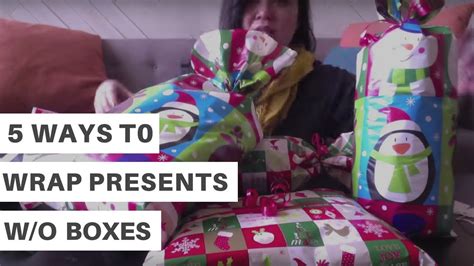 How To Wrap A Present That Is Not A Box