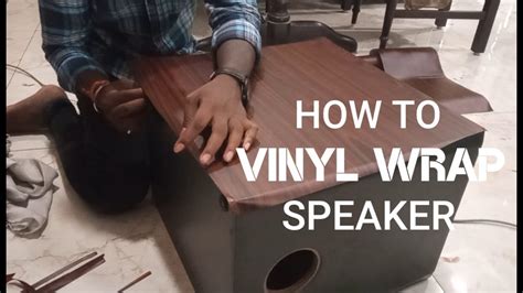 How To Wrap A Speaker Box