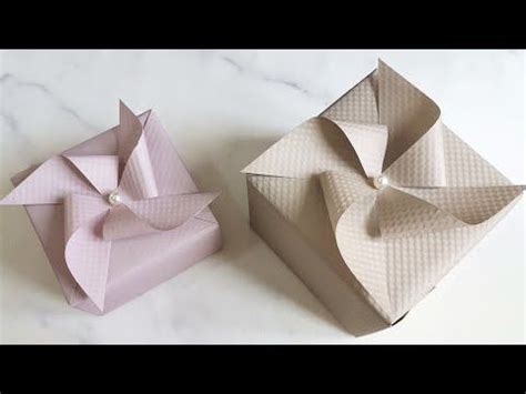 how to wrap a square box diagonally
