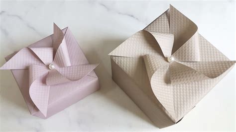 how to wrap a square box with ribbon