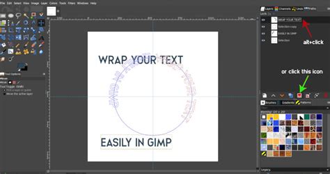 How To Wrap An Image In Gimp