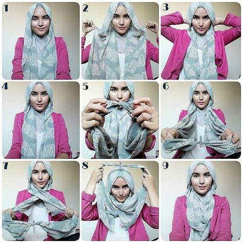 how to wrap hijab