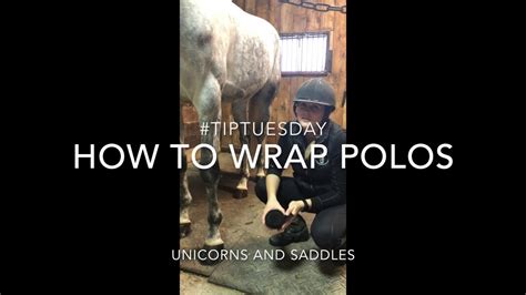 How To Wrap Horse Polos