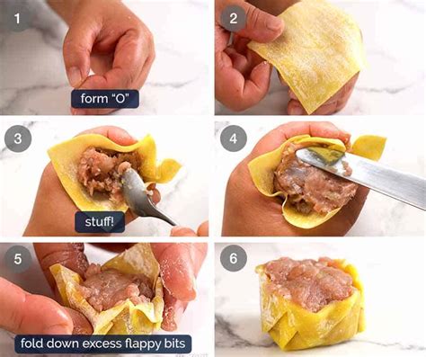 how to wrap siu mai