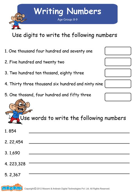 how to write 1/4 in words