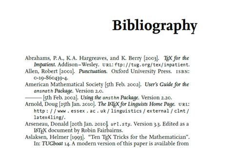 how to write a bibliography in research