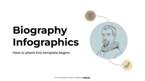 how to write a biography for a presentation