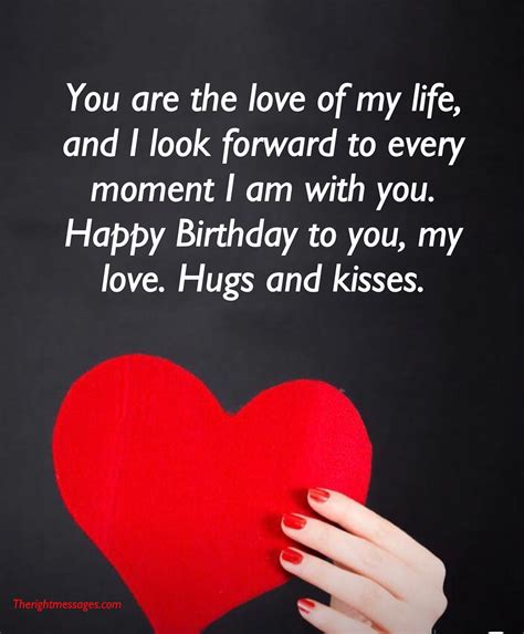 how to write a birthday message to a lover