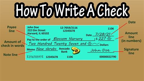 how to write a check in words with cents