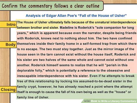 how to write a conclusion for a commentary
