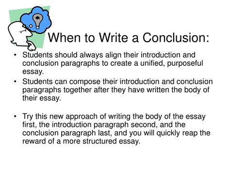 how to write a conclusion for a powerpoint