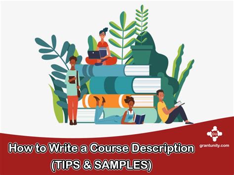 how to write a course description sample