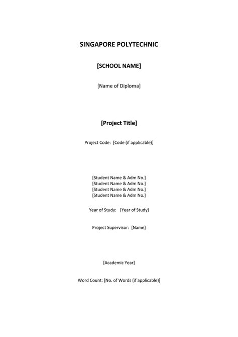 how to write a cover page example