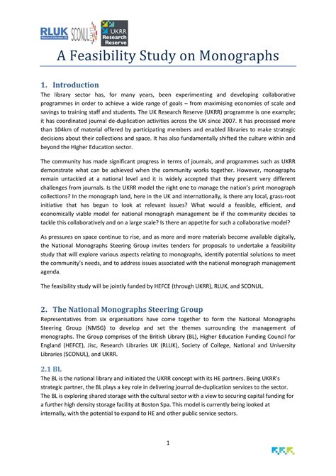how to write a feasibility study