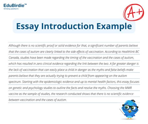 how to write a good introduction for an essay