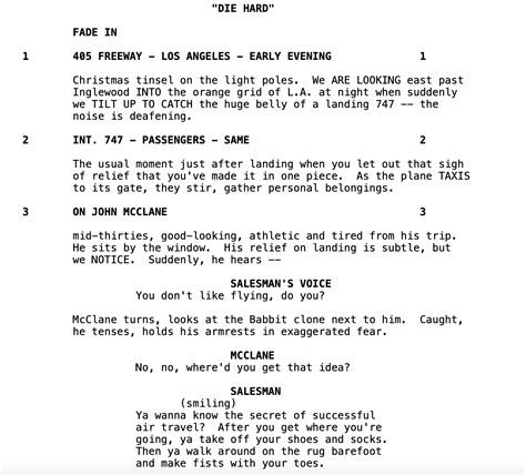 how to write a good script for a play