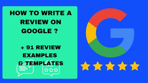 how to write a google review examples