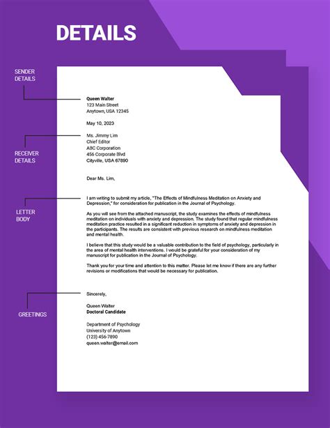 how to write a letter in apa format