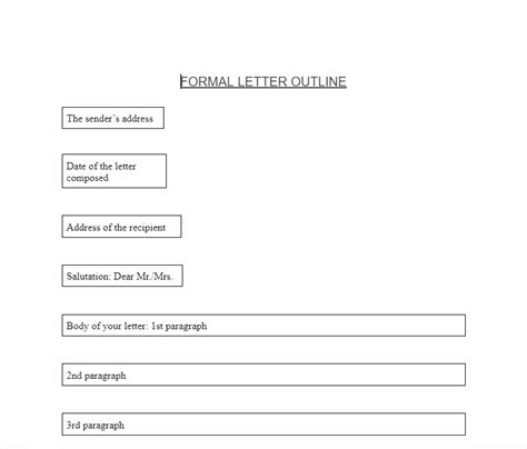 how to write a letter in mla format