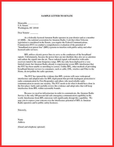 how to write a letter to the state representative