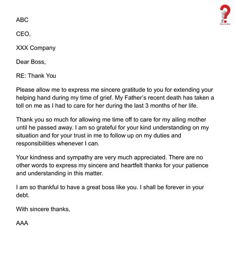 how to write a letter to your boss examples pdf