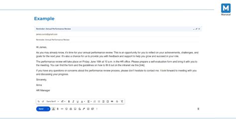 how to write a mail to hr for asking for requirements