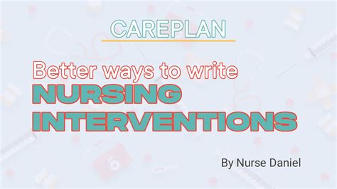 5 Tips Nursing Intervention