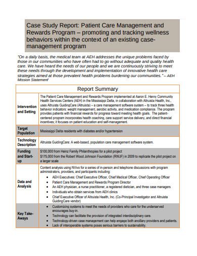 how to write a patient case report example pdf